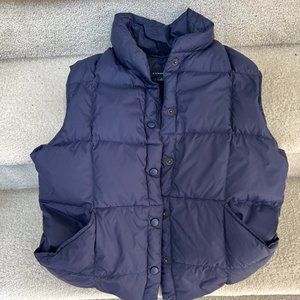 Lands End Puff Vest